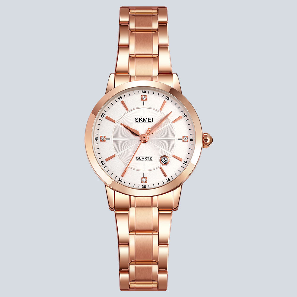 Women's SKMEI 9181 Luxury Quartz Stainless Steel Watch