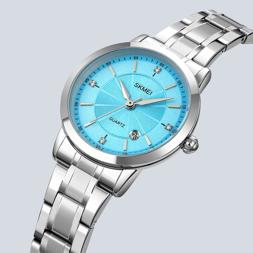 Women's SKMEI 9181 Luxury Quartz Stainless Steel Watch