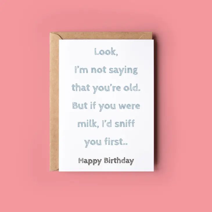 Quirky & Wonky Cards - I'd Sniff You First