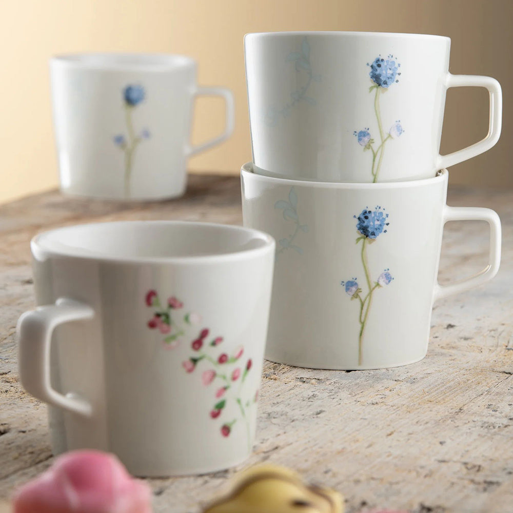 Aynsley - Camille Pale Jade Set of 4 Mugs