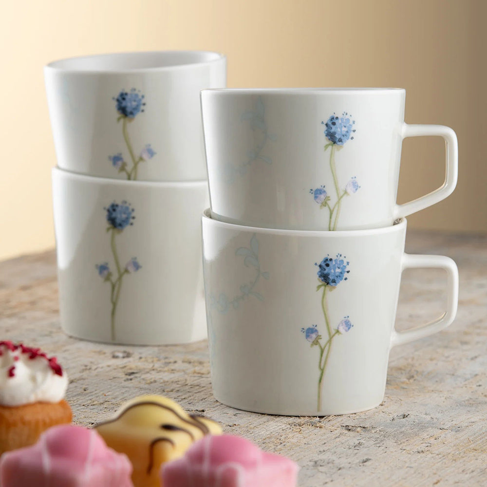 Aynsley - Camille Pale Jade Set of 4 Mugs