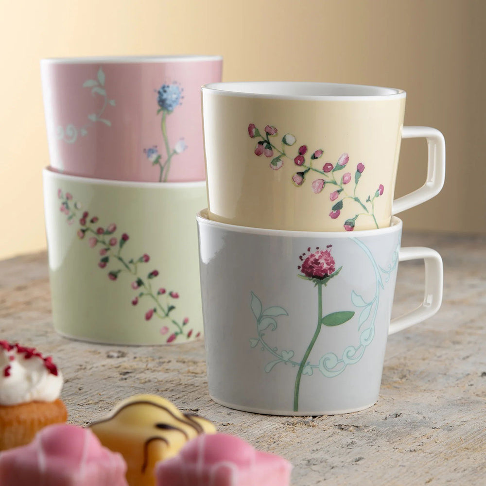 Aynsley - Camille Pastle Set of 4 Mugs