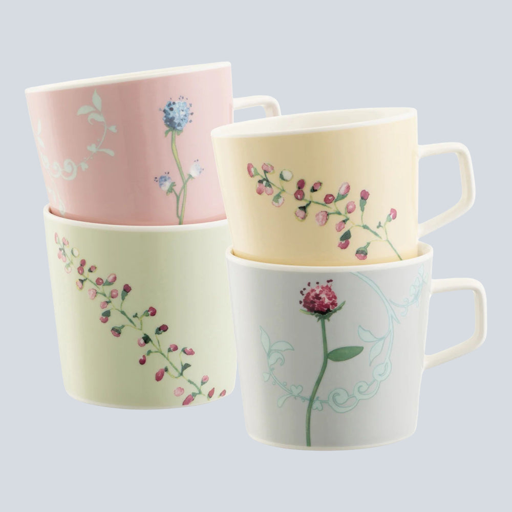 Aynsley - Camille Pastle Set of 4 Mugs