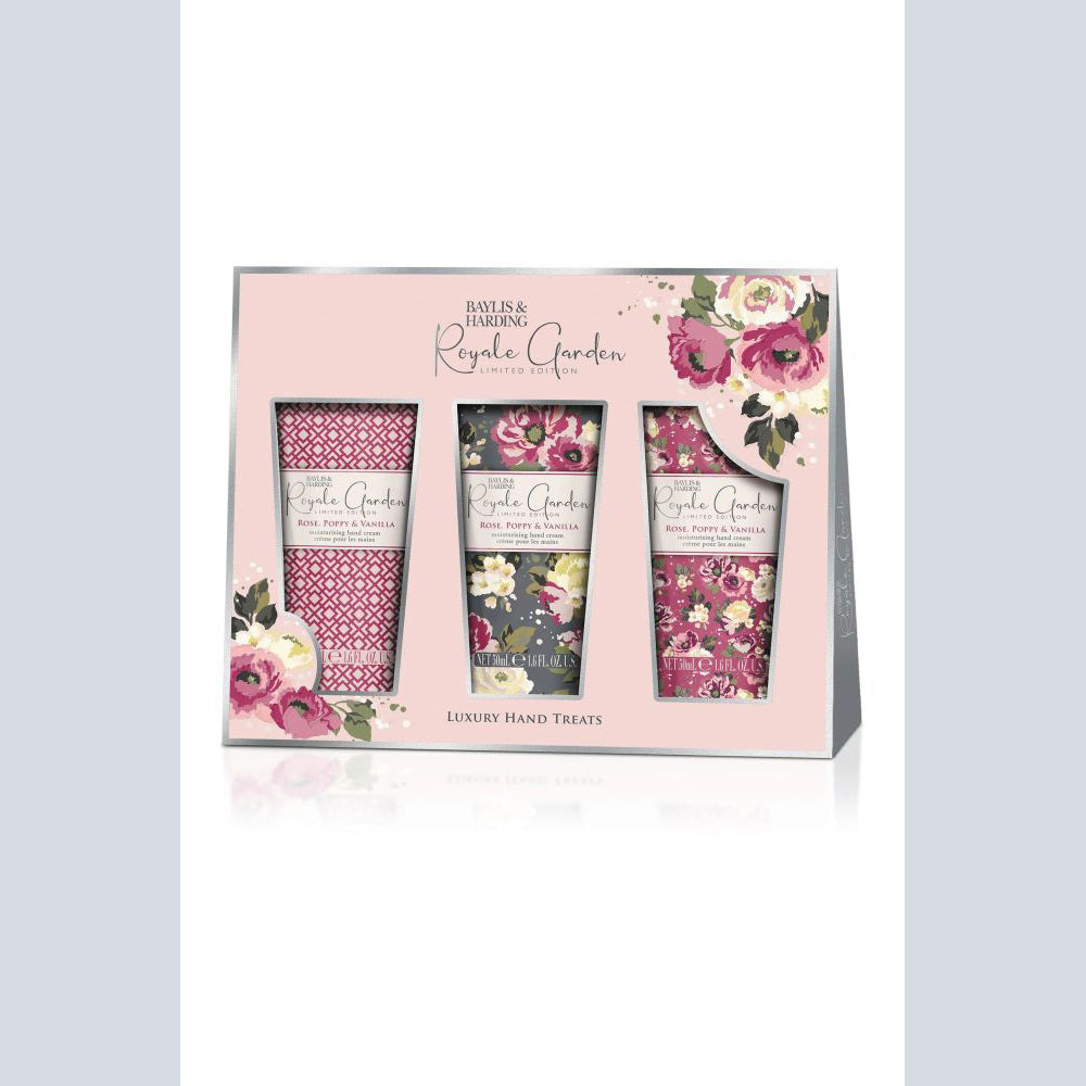 Baylis & Harding Royal Garden Assorted 3 Hand Cream Set