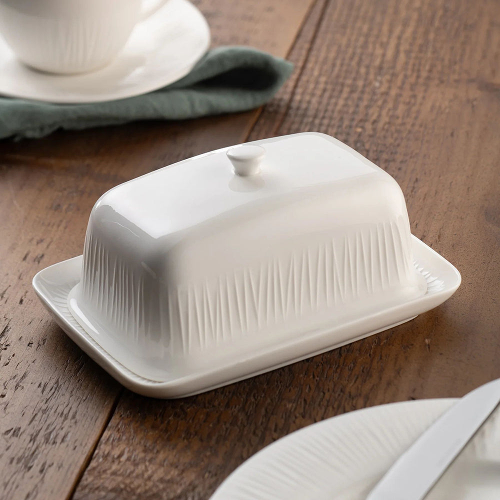 Belleek Living - Erne - Butter Dish