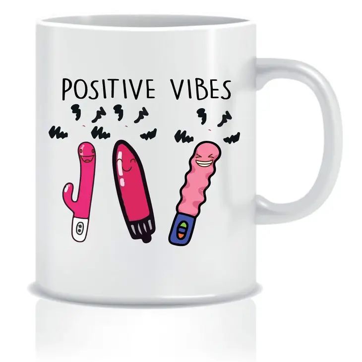 Cheeky Mug - Positive Vibes