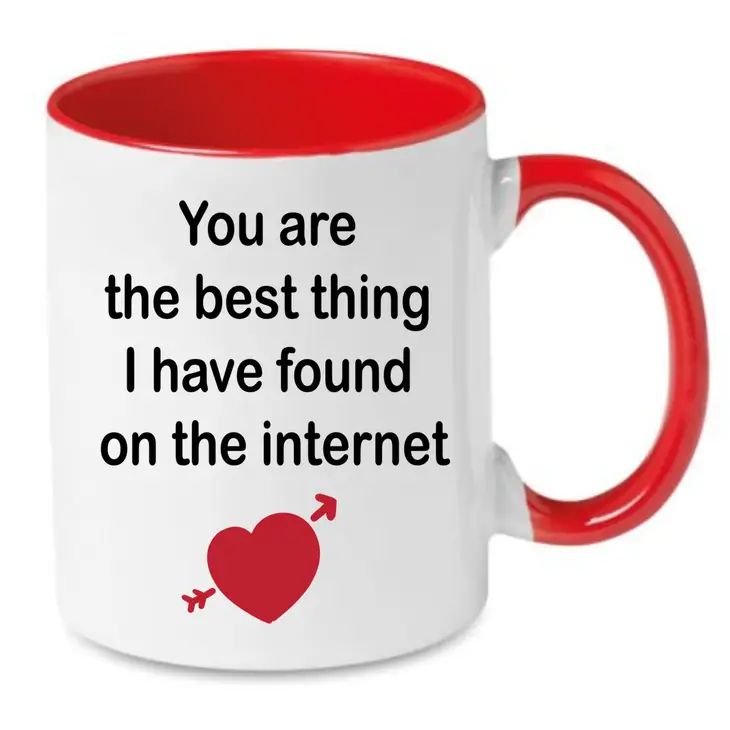 Cheeky Mug - You Are The Best Thing I Have Found On The Internet