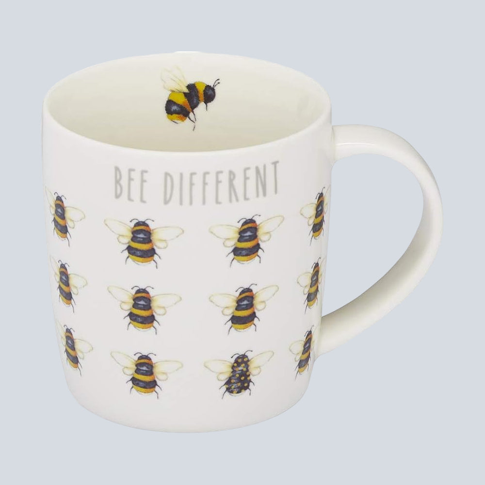 Cooksmart - Bumble Bees - China Barrel Mug - Bee Different