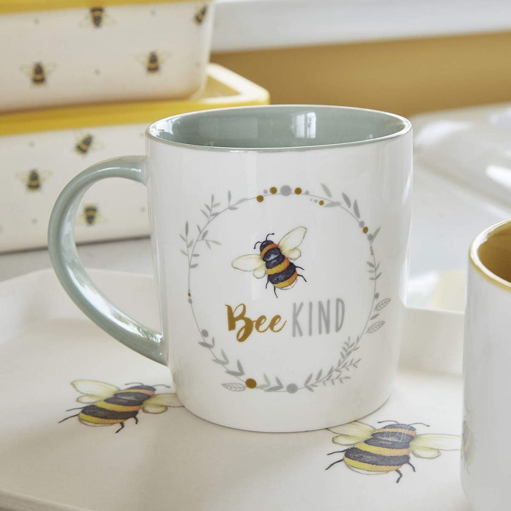 Cooksmart - Bumble Bees - China Barrel Mug - Bee Kind