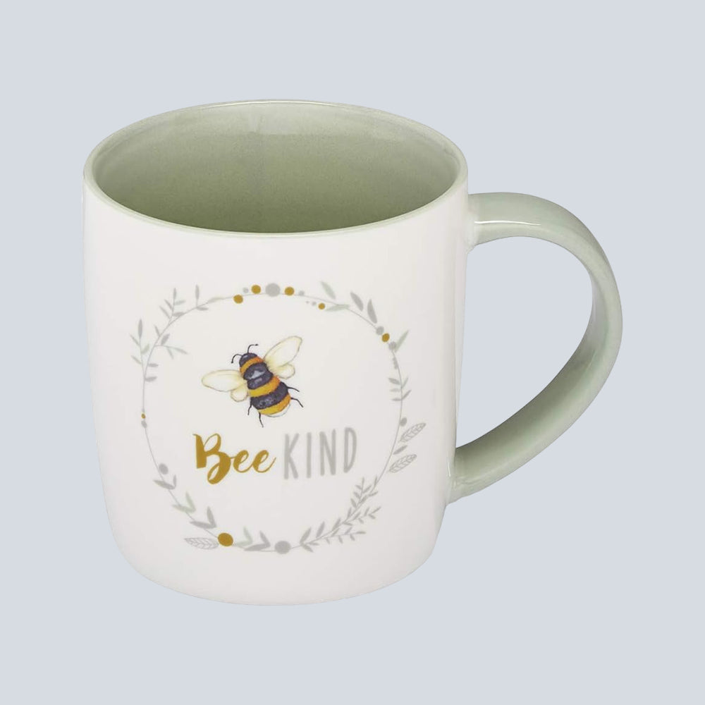 Cooksmart - Bumble Bees - China Barrel Mug - Bee Kind