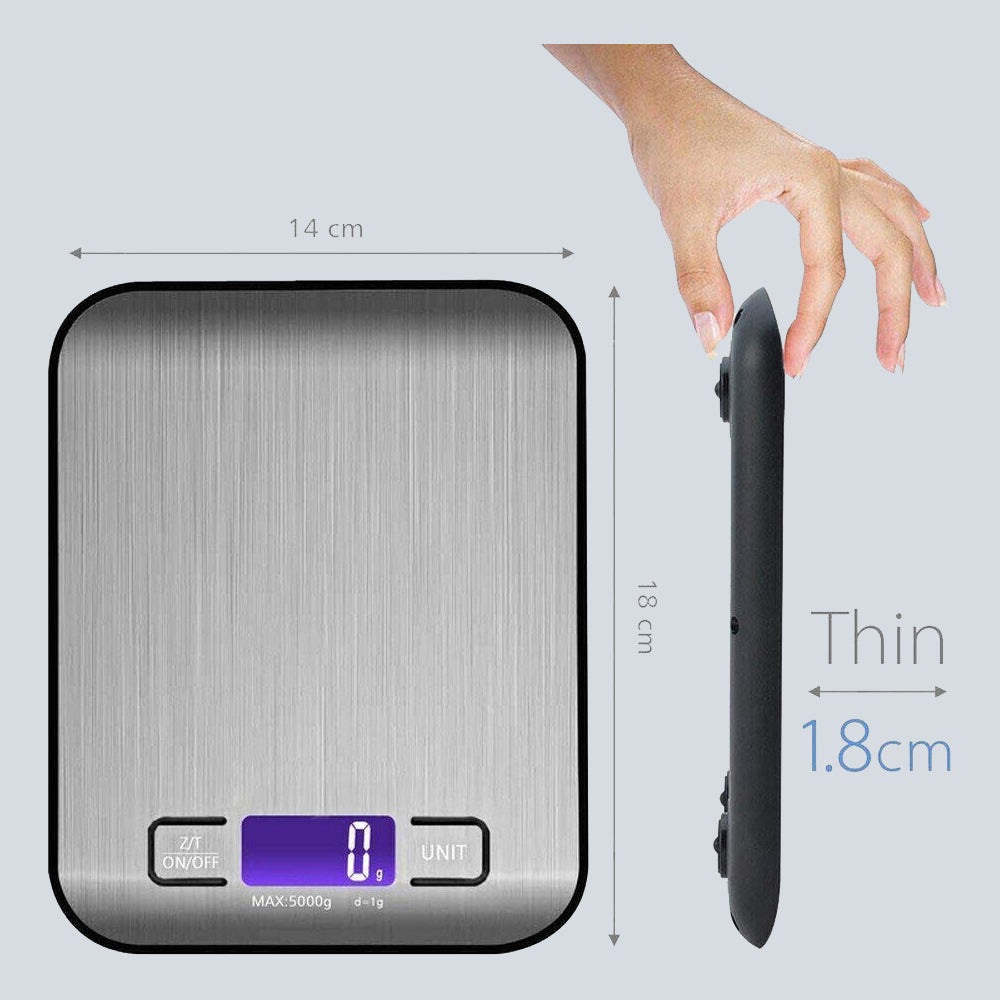 Digital Kitchen Scales - LCD 5kg