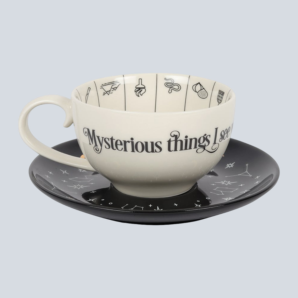 Fortune Telling Ceramic Teacup