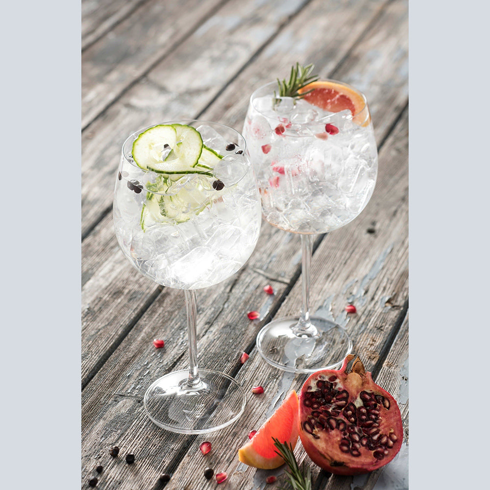 Galway Crystal - Elegance Gin & Tonic Glass Pair