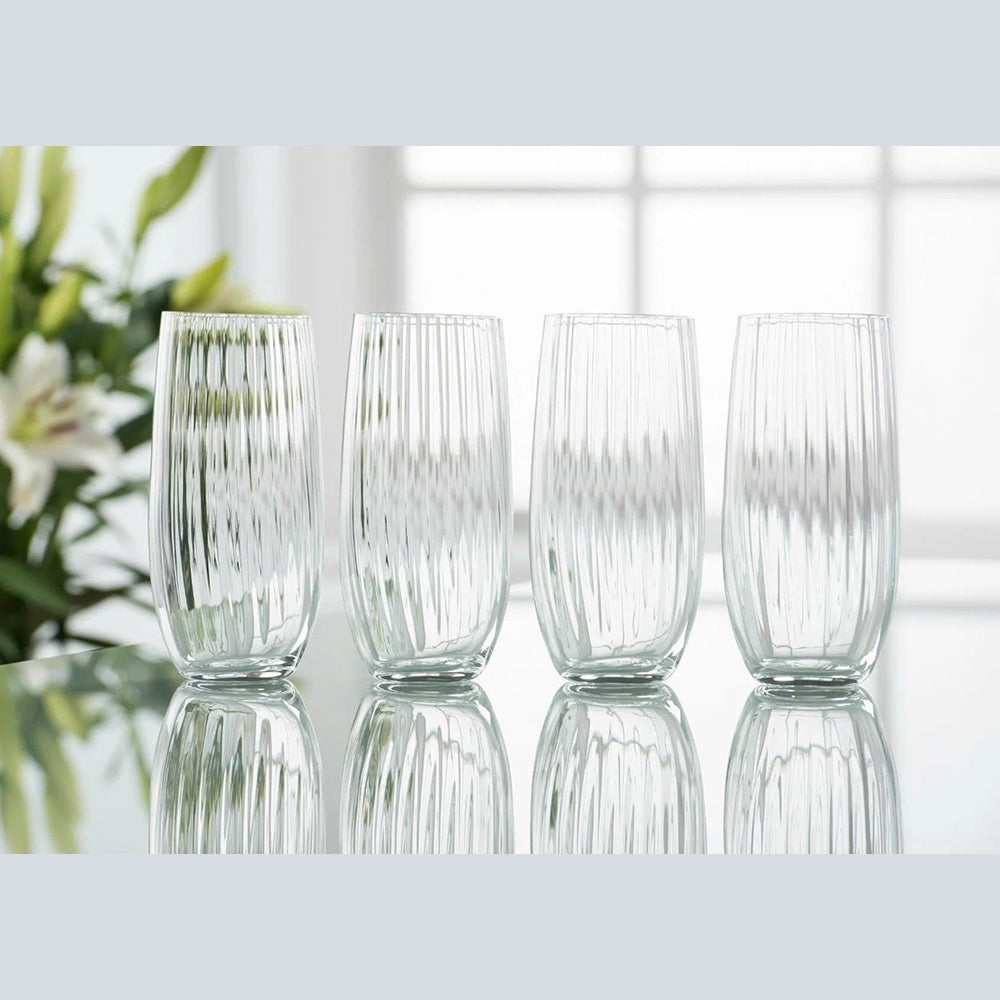 Galway Crystal - Erne Hi-ball Glass Set of 4