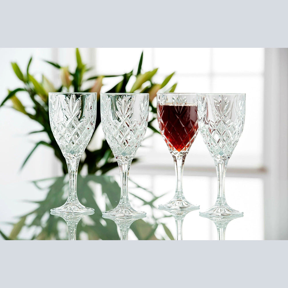 Galway Crystal - Renmore Goblet Glass Set of 4