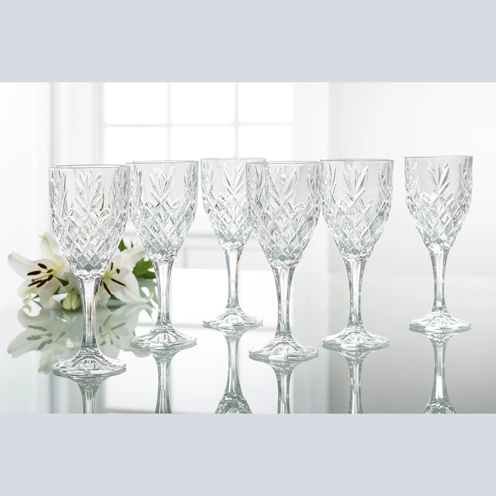 Galway Crystal - Renmore Goblet Glass Set of 6