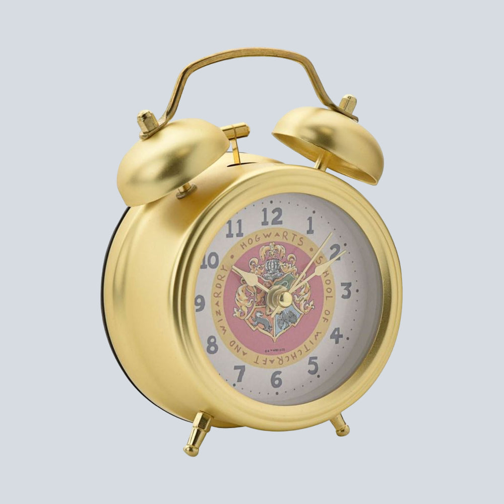 Harry Potter Charms Alarm Clock - Hogwarts Crest