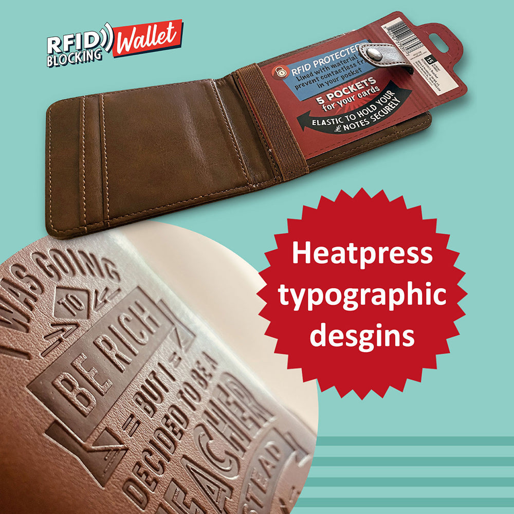 RFID Wallets Top Bloke Rebranded Mixed Design