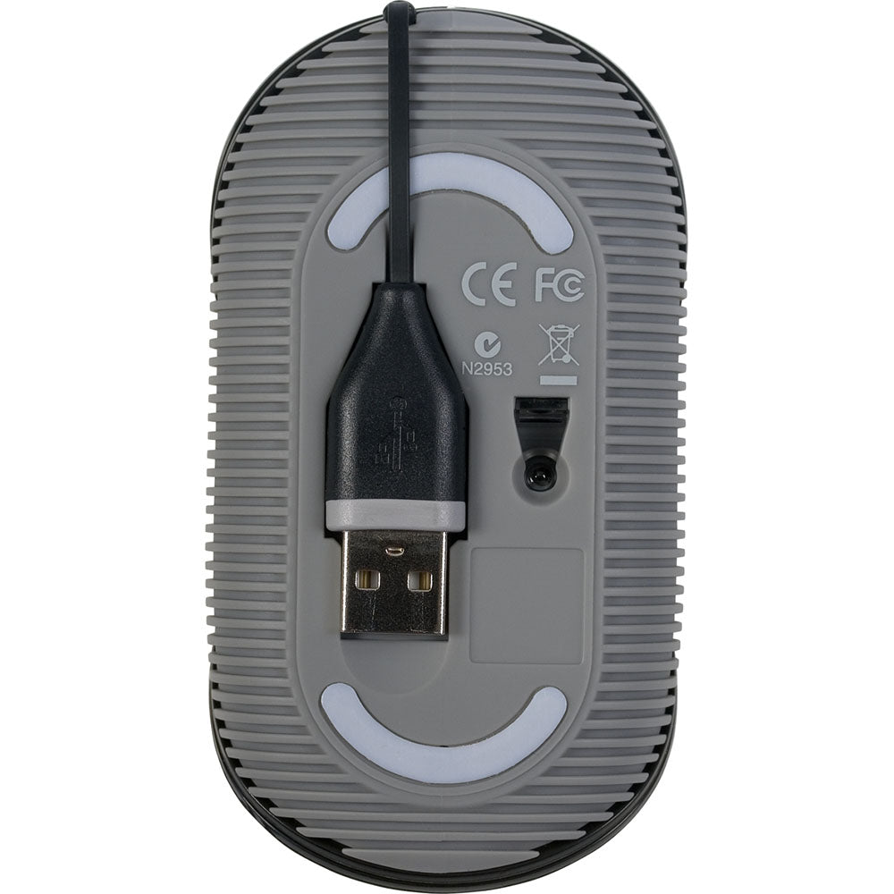 Targus Cord Storing Optical Mouse Black (AMU76EU)