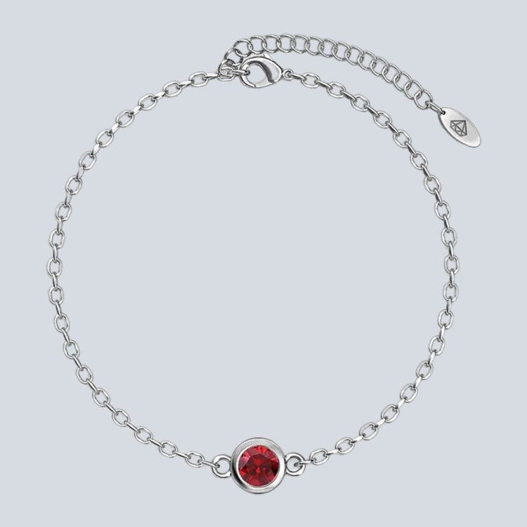 Women's Campbell & Rodgers Birthstone Bracelet with Swarovski Crystal