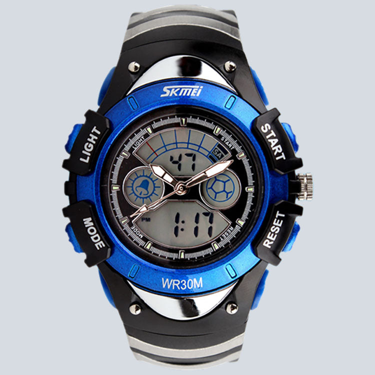 Kids SKMEI 8990 Dual Time Water Resistant Sports Watch