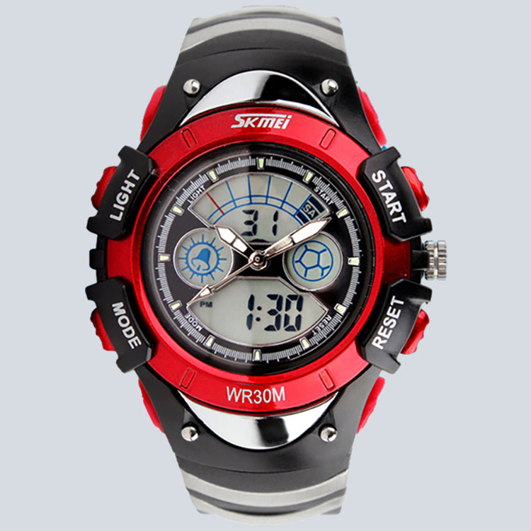 Kids SKMEI 8990 Dual Time Water Resistant Sports Watch