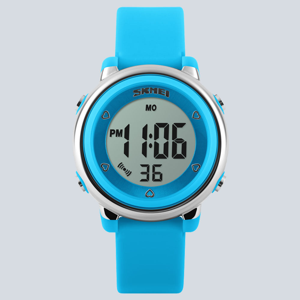 Kids SKMEI 0011 Digital Display Water Resistant Silicone Band Watch