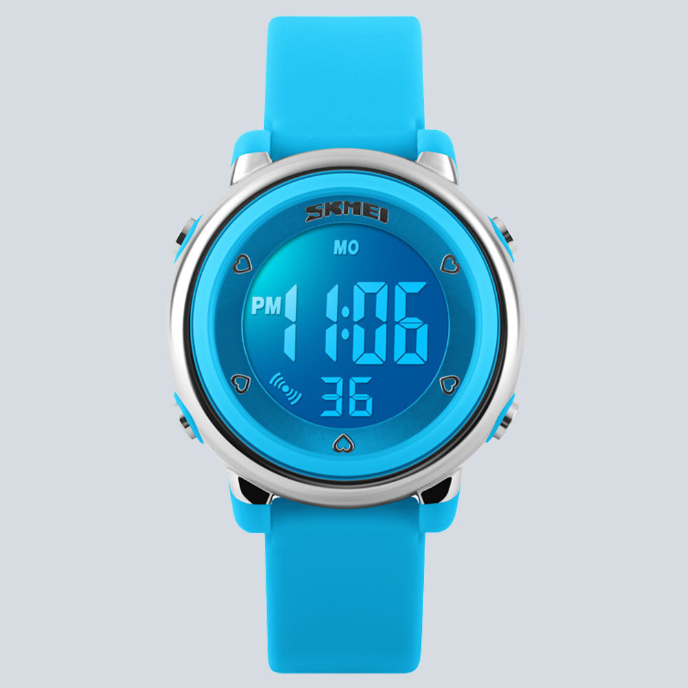 Kids SKMEI 0011 Digital Display Water Resistant Silicone Band Watch