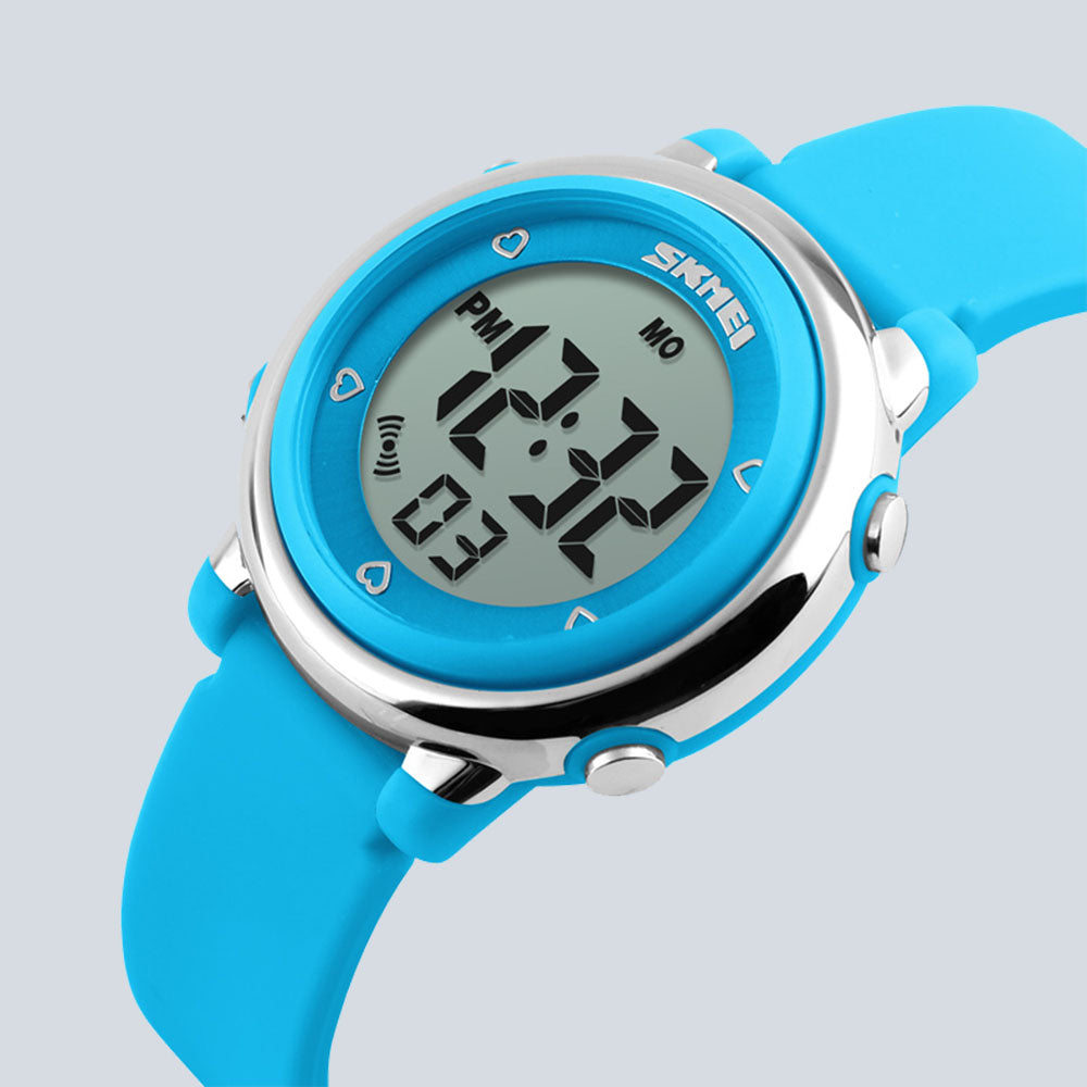 Kids SKMEI 0011 Digital Display Water Resistant Silicone Band Watch