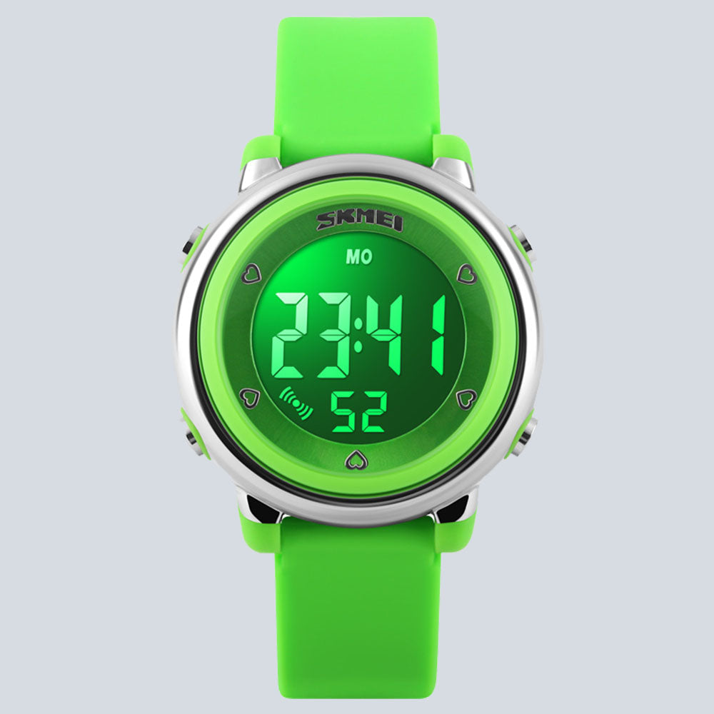 Kids SKMEI 0011 Digital Display Water Resistant Silicone Band Watch