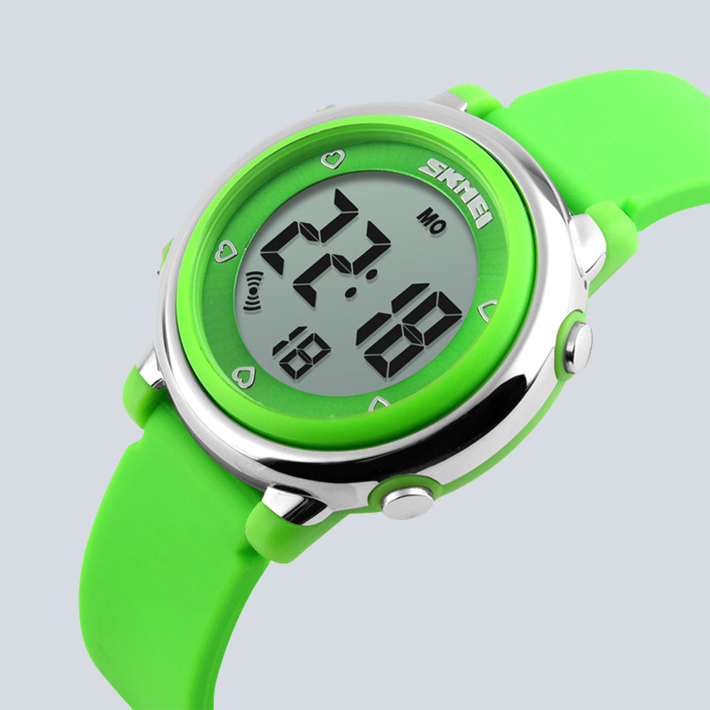 Kids SKMEI 0011 Digital Display Water Resistant Silicone Band Watch