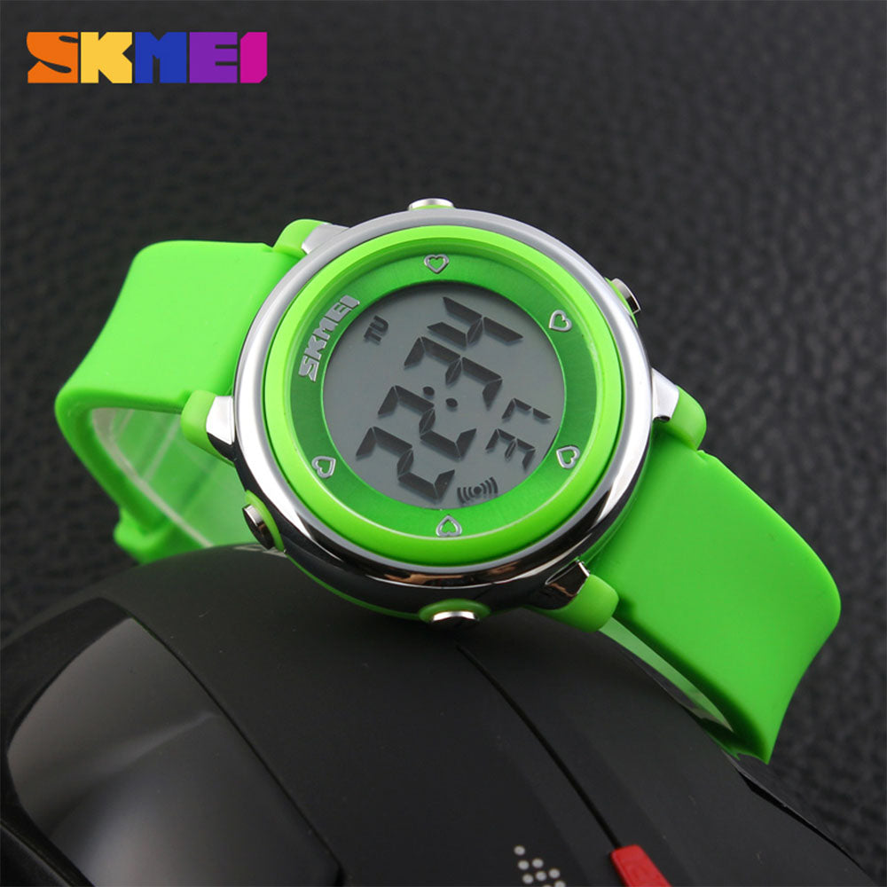 Kids SKMEI 0011 Digital Display Water Resistant Silicone Band Watch