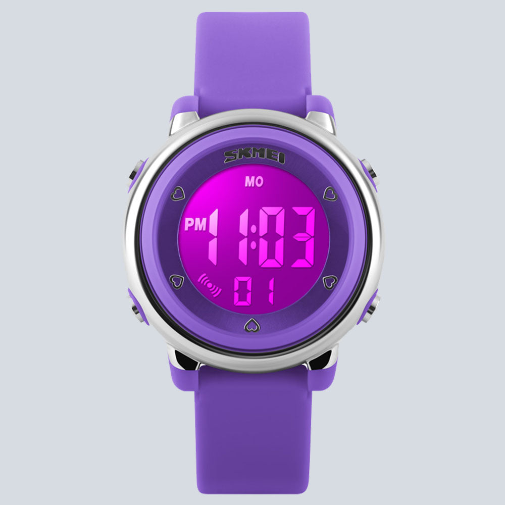 Kids SKMEI 0011 Digital Display Water Resistant Silicone Band Watch