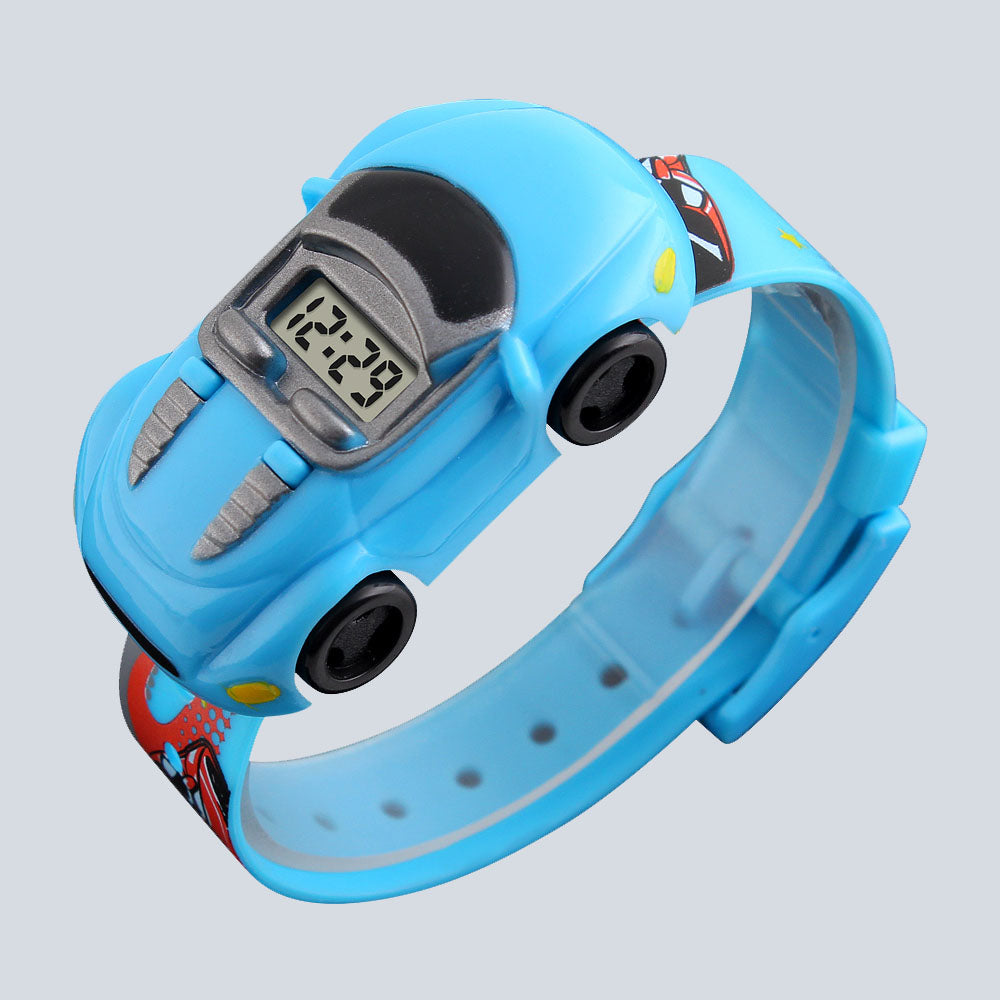 Kids SKMEI 1421 Cartoon Car Digital Watch