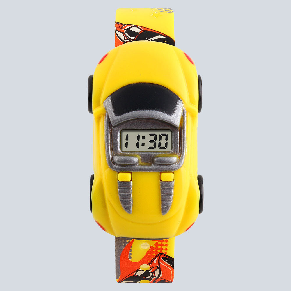 Kids SKMEI 1421 Cartoon Car Digital Watch