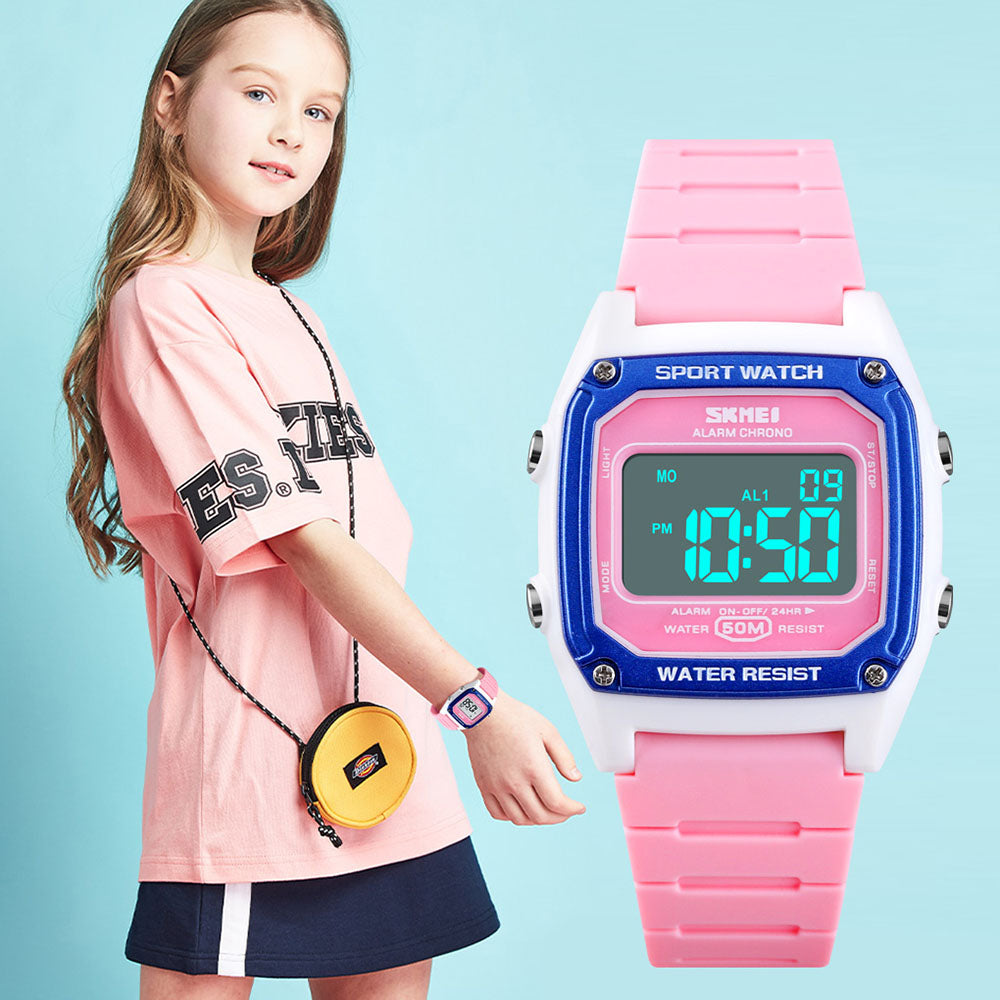 Kids SKMEI 4161 Digital Silicone Strap Watch