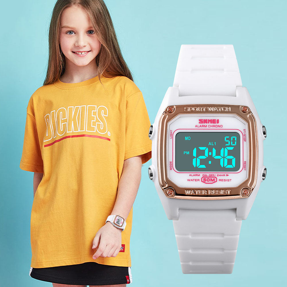 Kids SKMEI 4161 Digital Silicone Strap Watch