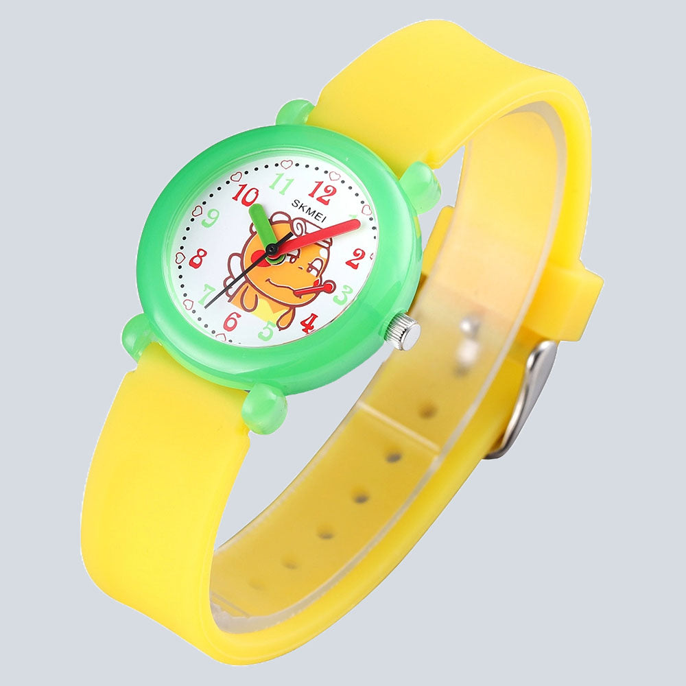 Kids SKMEI 1261 Cartoon Animal Silicone Strap Watch