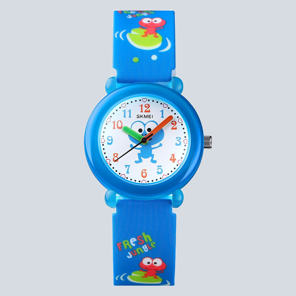 Kids SKMEI 1261 Cartoon Animal Silicone Strap Watch