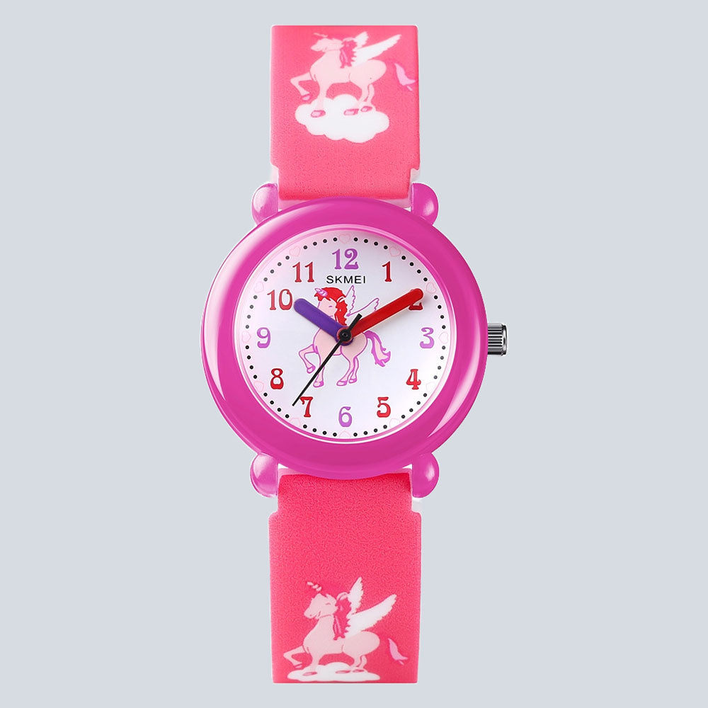 Kids SKMEI 1261 Cartoon Animal Silicone Strap Watch