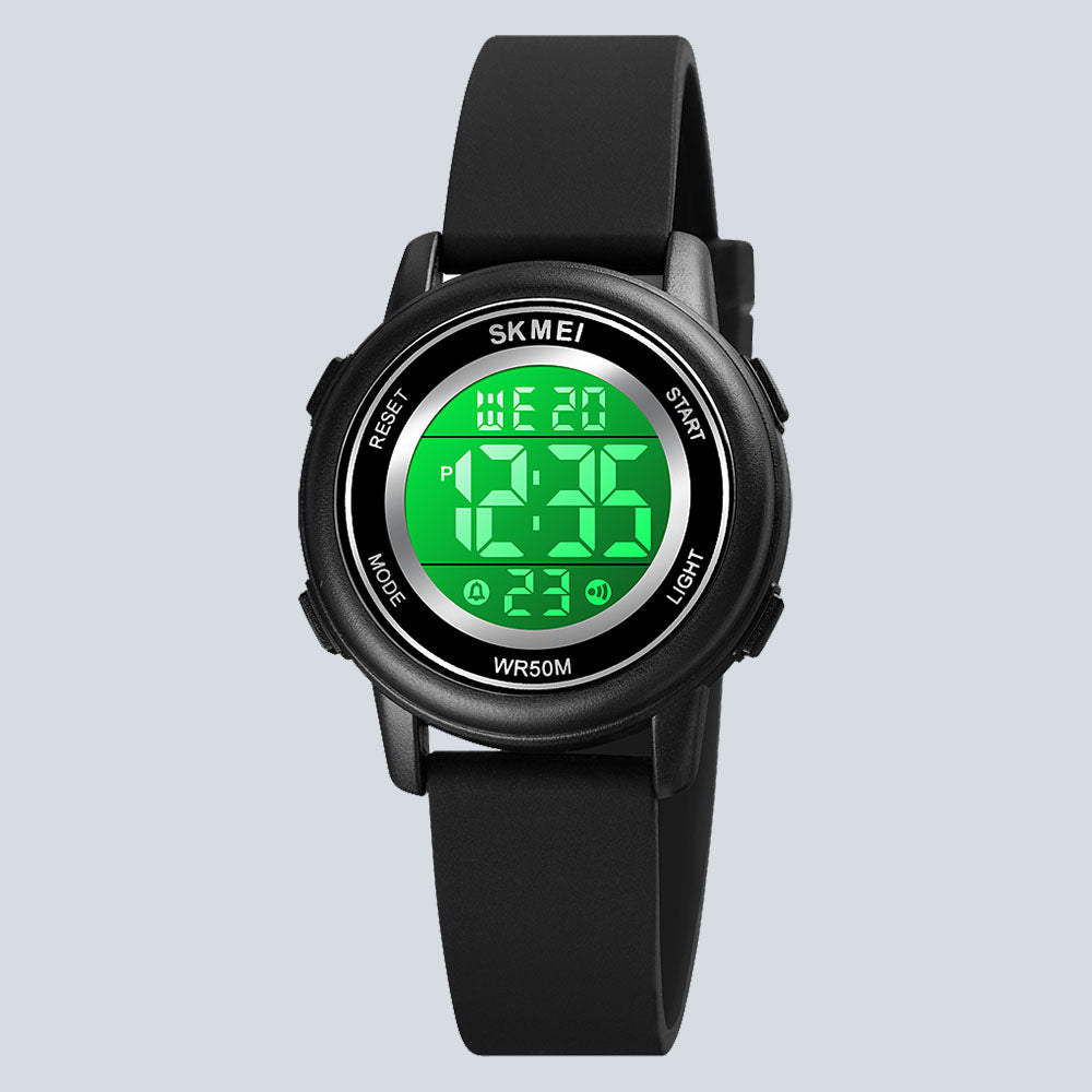 Kids SKMEI 1271 LED Digital Display Luminous Silicone Strap Watch