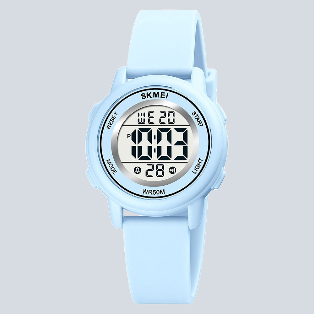 Kids SKMEI 1271 LED Digital Display Luminous Silicone Strap Watch