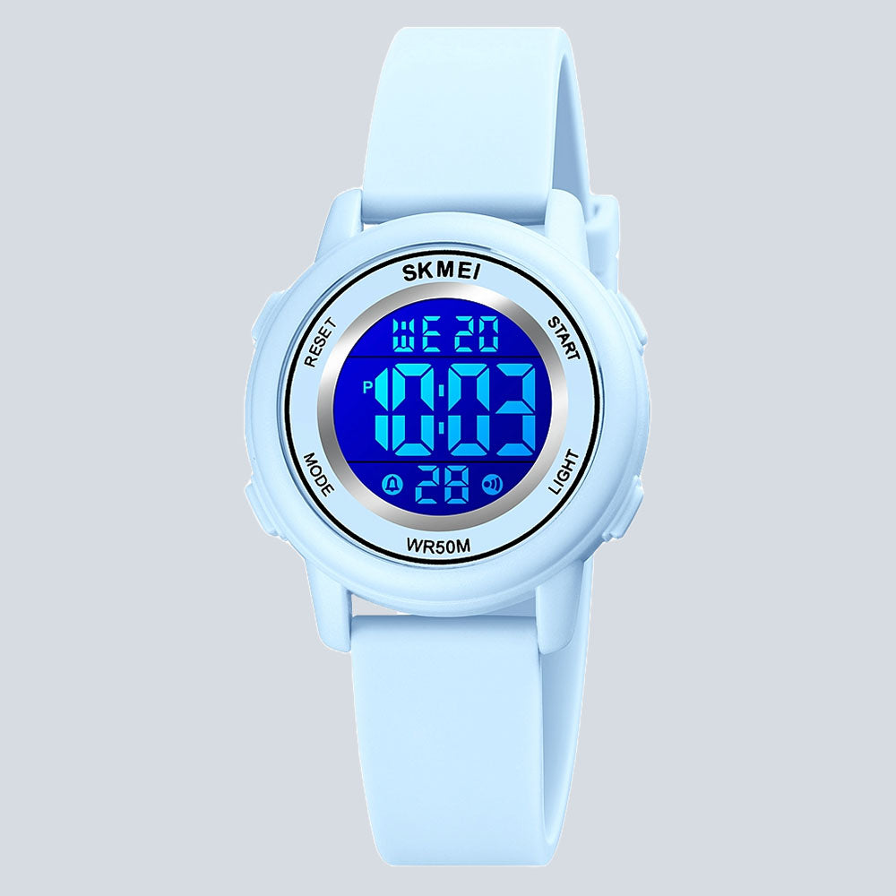 Kids SKMEI 1271 LED Digital Display Luminous Silicone Strap Watch