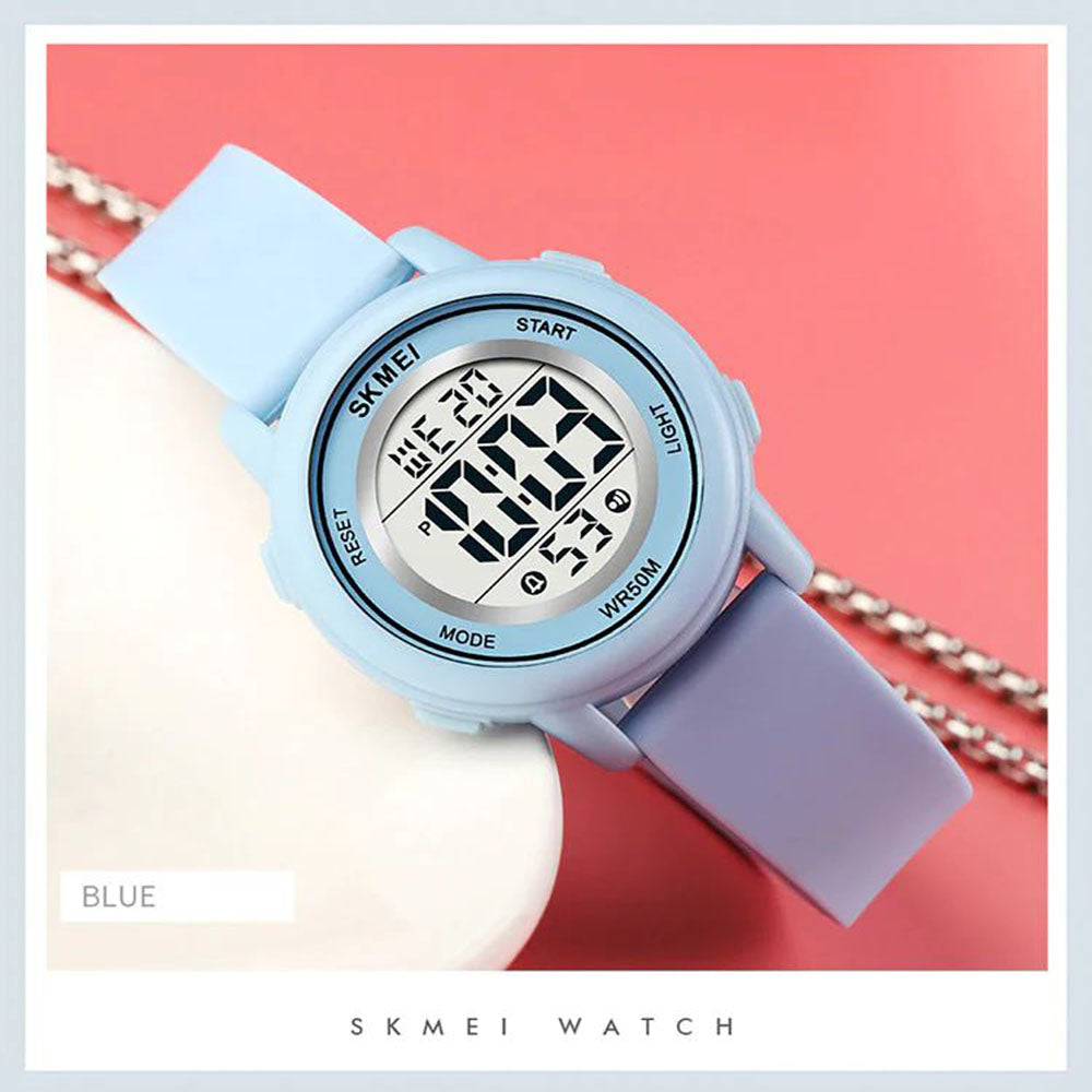 Kids SKMEI 1271 LED Digital Display Luminous Silicone Strap Watch