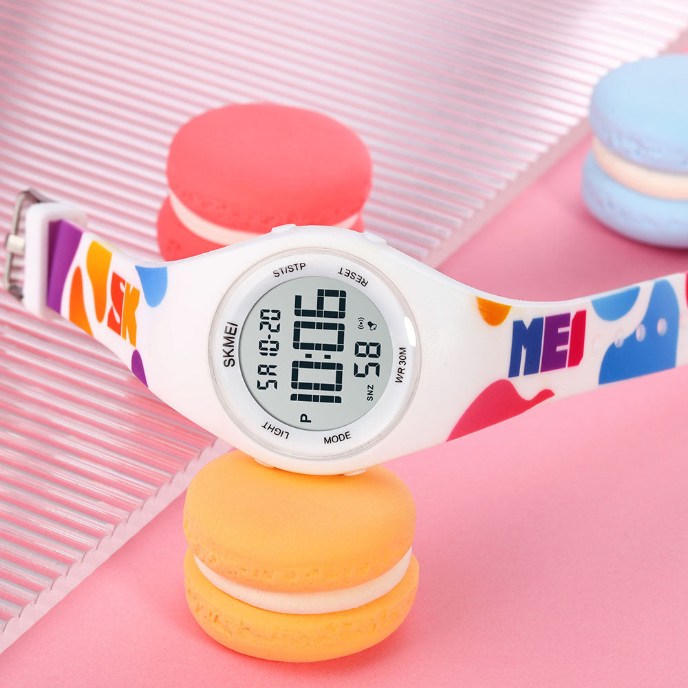 Kids SKMEI 5681 Cartoon Pattern Digital Watch