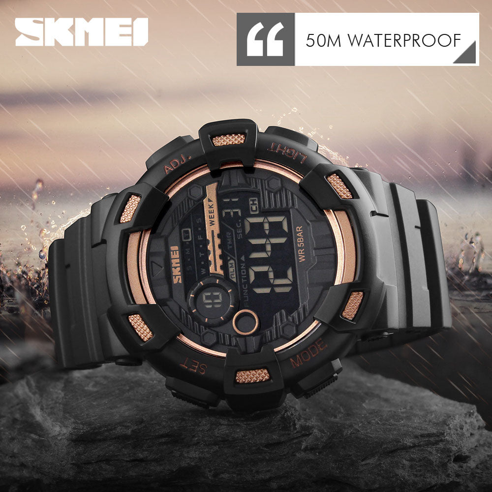 Men's SKMEI 3421 Water Resistant Outdoor Sports LED Digital Watch