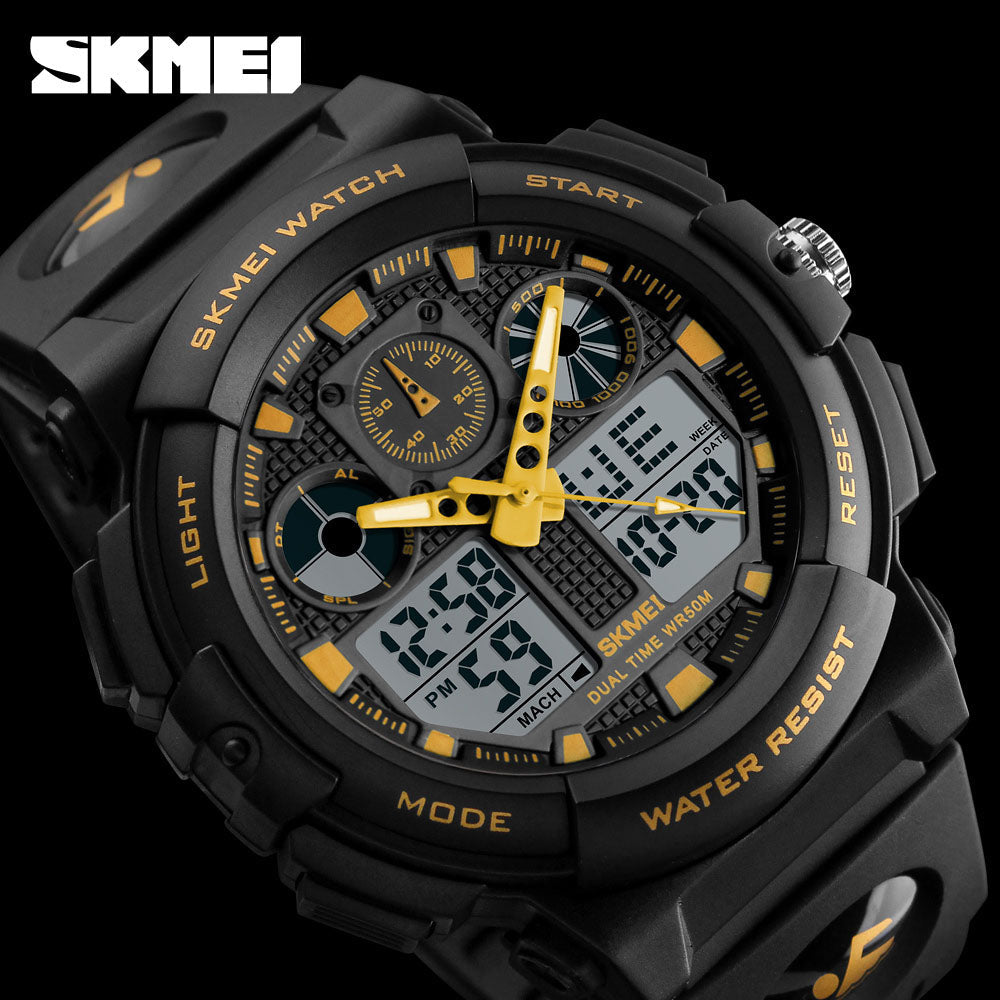 Men's SKMEI 0721 Shock Resistant Dual Time Watch