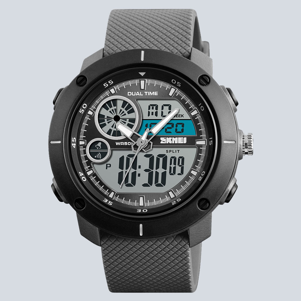 Men's SKMEI 1631 Analog - Digital Sports Water Resistant Watch