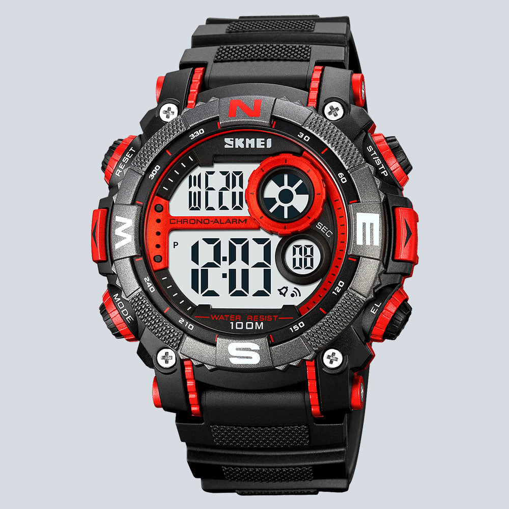 Men's Skmei 7881 Water Resistant Digital Rubber Wrist Watch