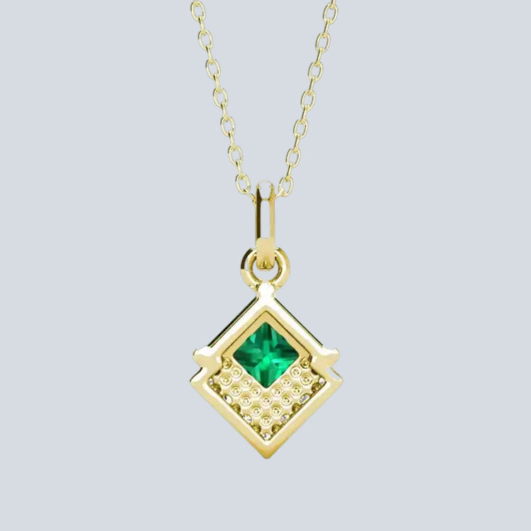 Women's Campbell & Rodgers Jill Emerald Pendant